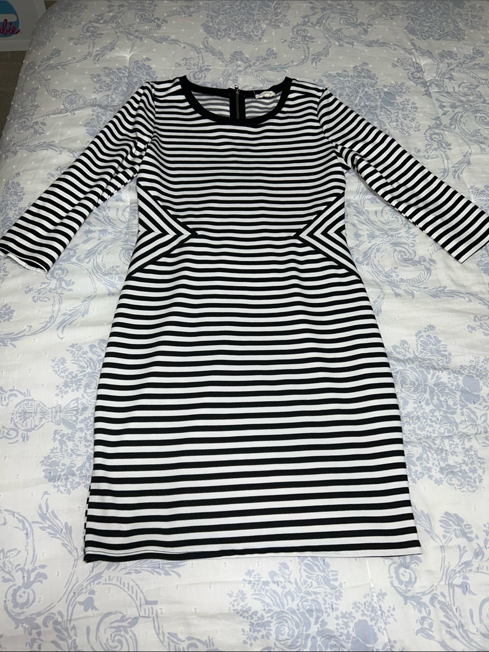 Tea & Cup Striped Dress